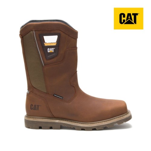 Caterpillar Stillwell Waterproof Steel Toe Werkschoenen Heren Bruin (AZSF.NL)